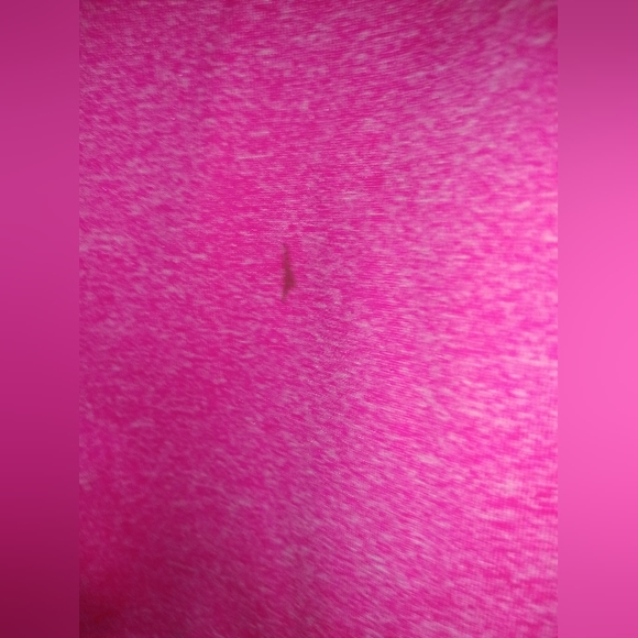 PINK VS Ultimate Half Zip Heathered Hot Pink & Grey Active Top & Leggings Set - Picture 4 of 7